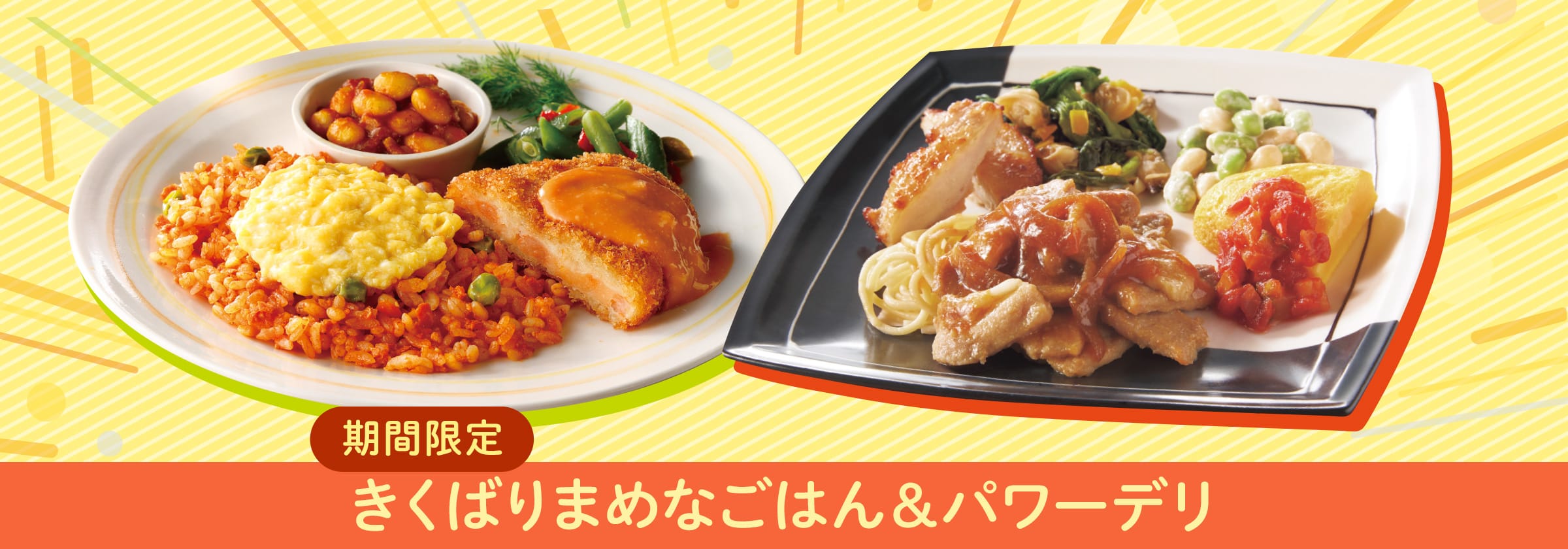 きくばりまめなごはん&パワーデリ16食、8食セット・2026年8月